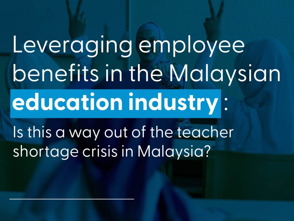 Employee benefits in the education industry infographic