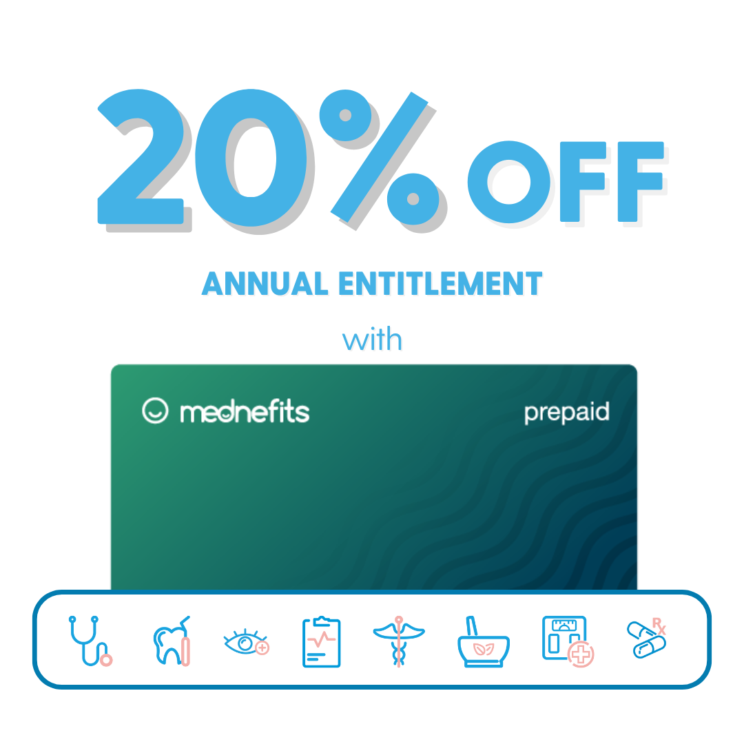 20% Discount on Annual Employee Benefits Entitlement